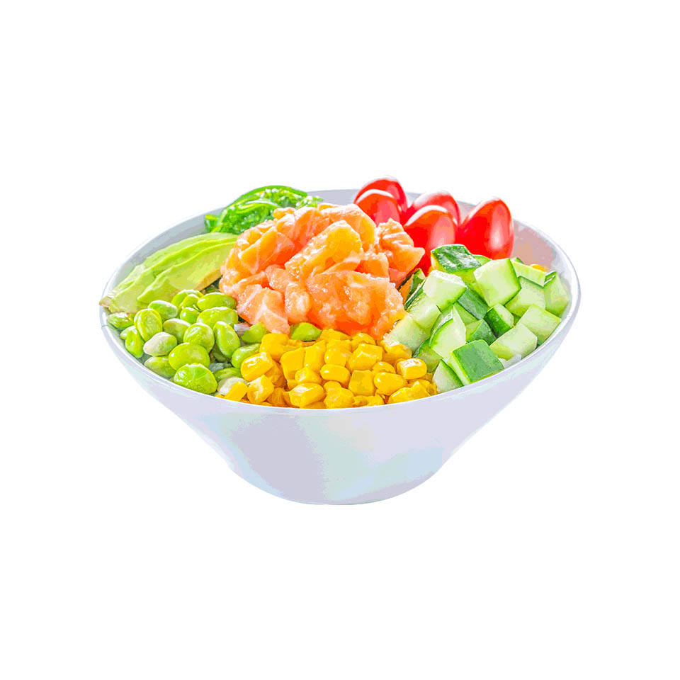 Salmon Pokébowl