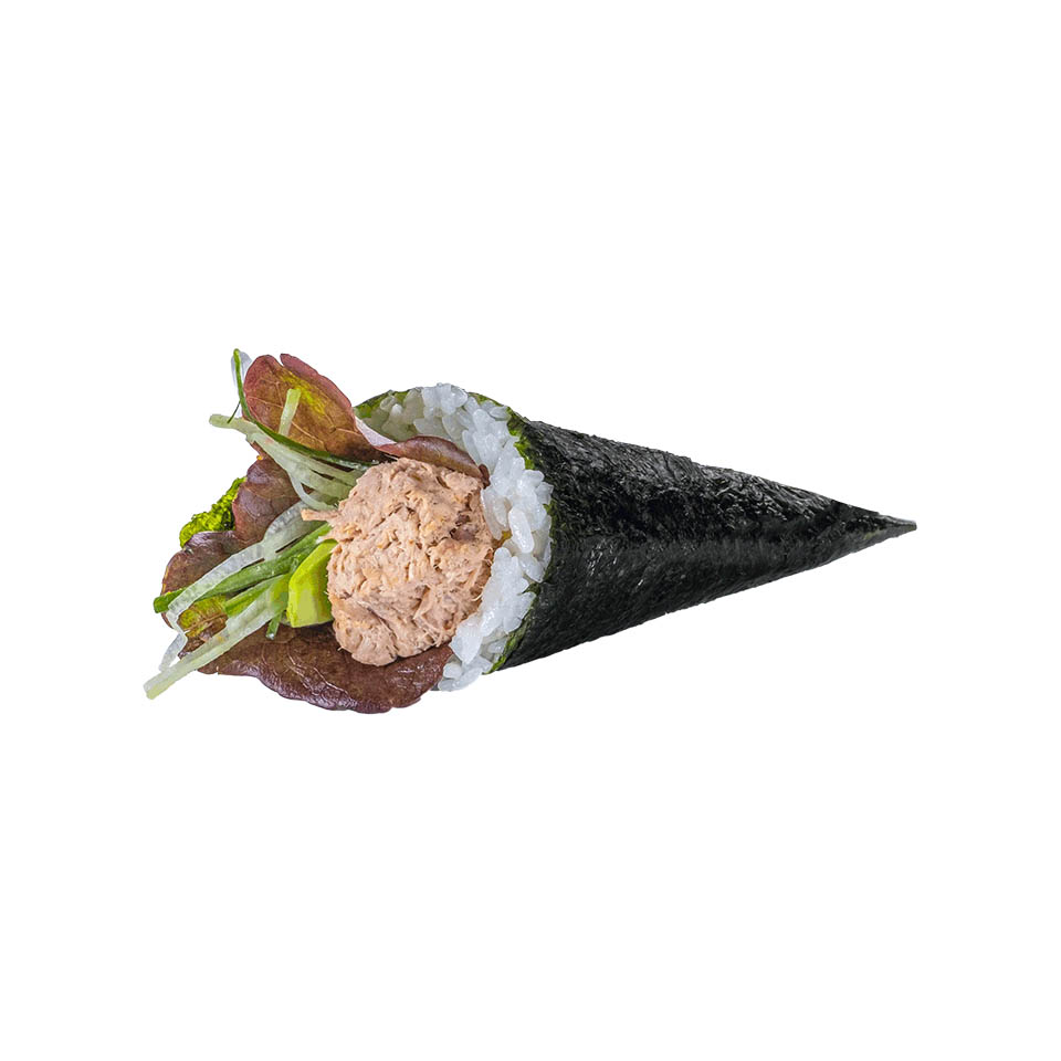 Salmon Salad Temaki